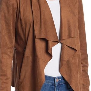 Bagatelle Collection draped suede jacket!